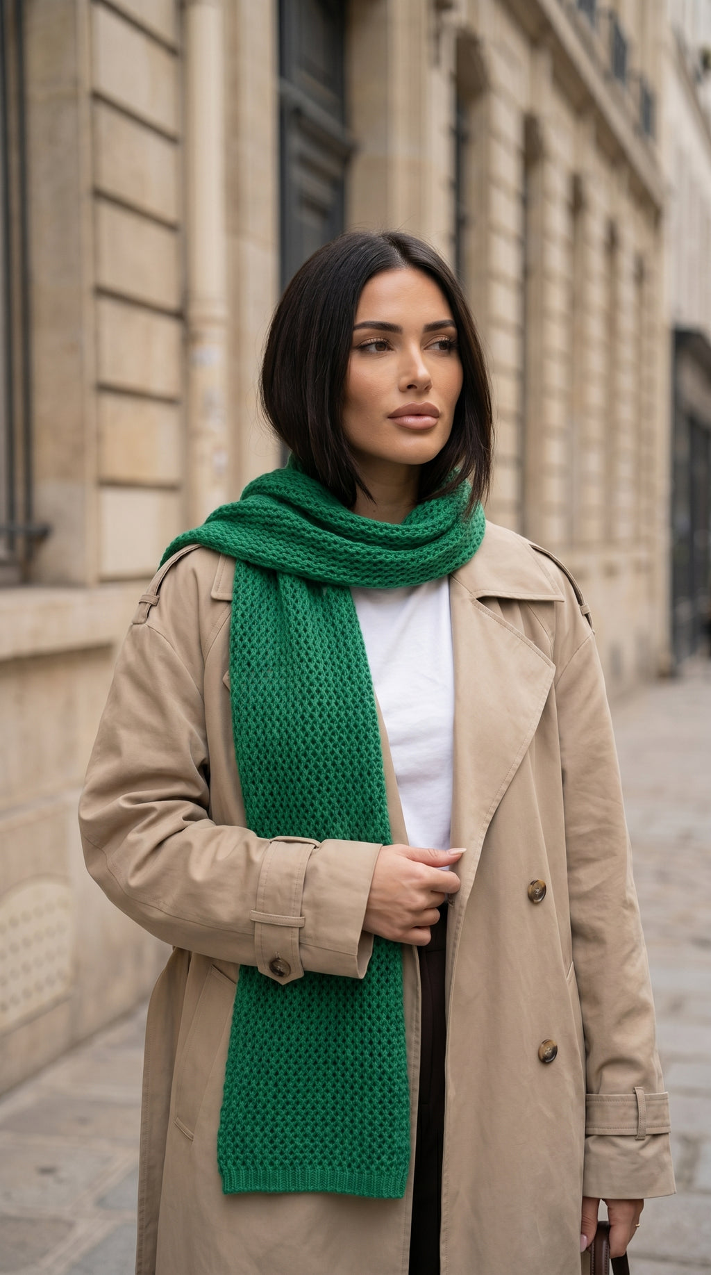 Artisan Scarf Scarf in Green—JJ’s Stitch