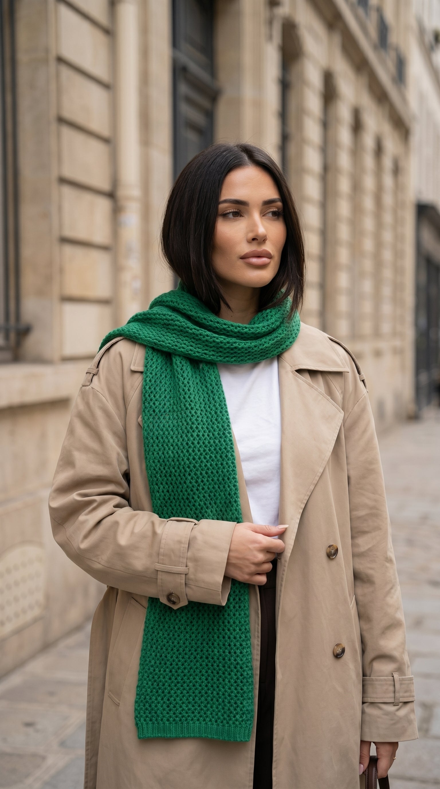 Artisan Scarf Scarf in Green—JJ’s Stitch
