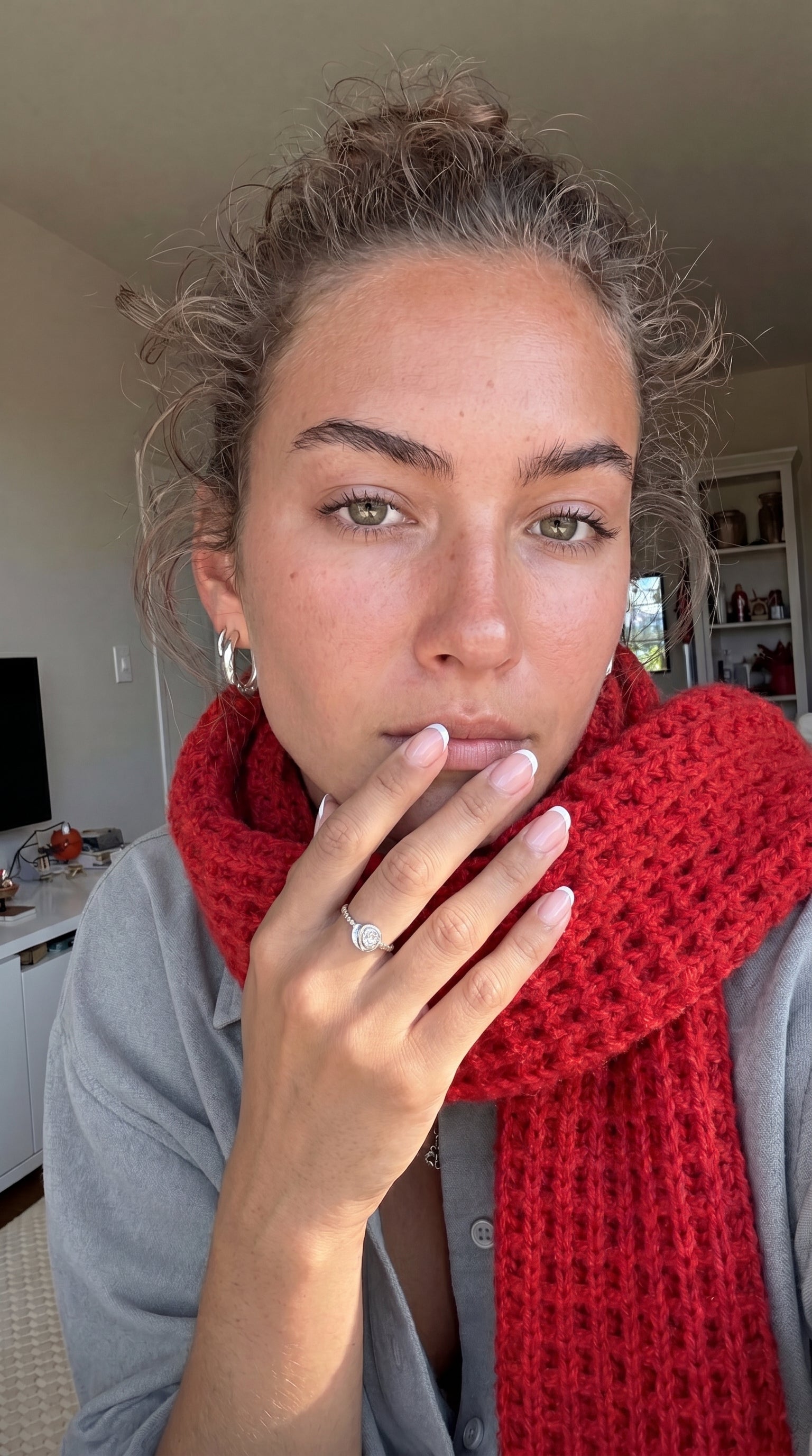 Artisan Scarf in Red—JJ’s Stitch