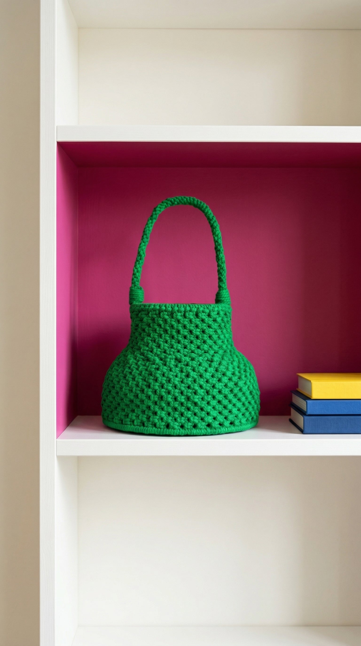 NAGA Macrame Bucket Bag