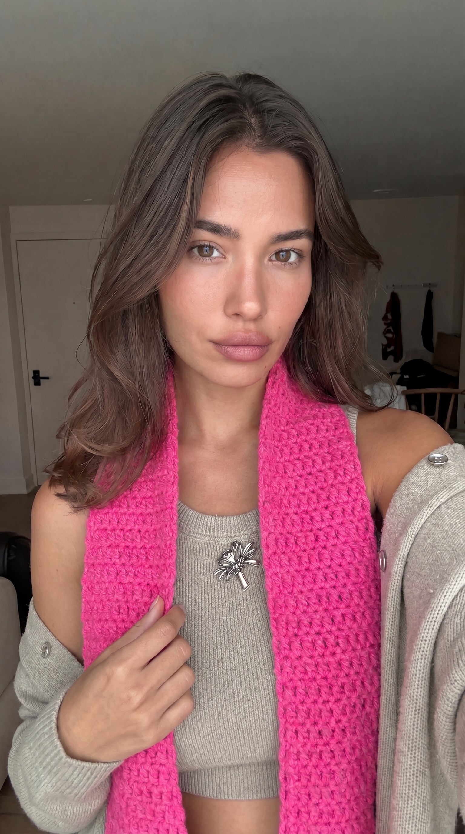 Artisan Scarf Hot Pink—JJ’s Stitch