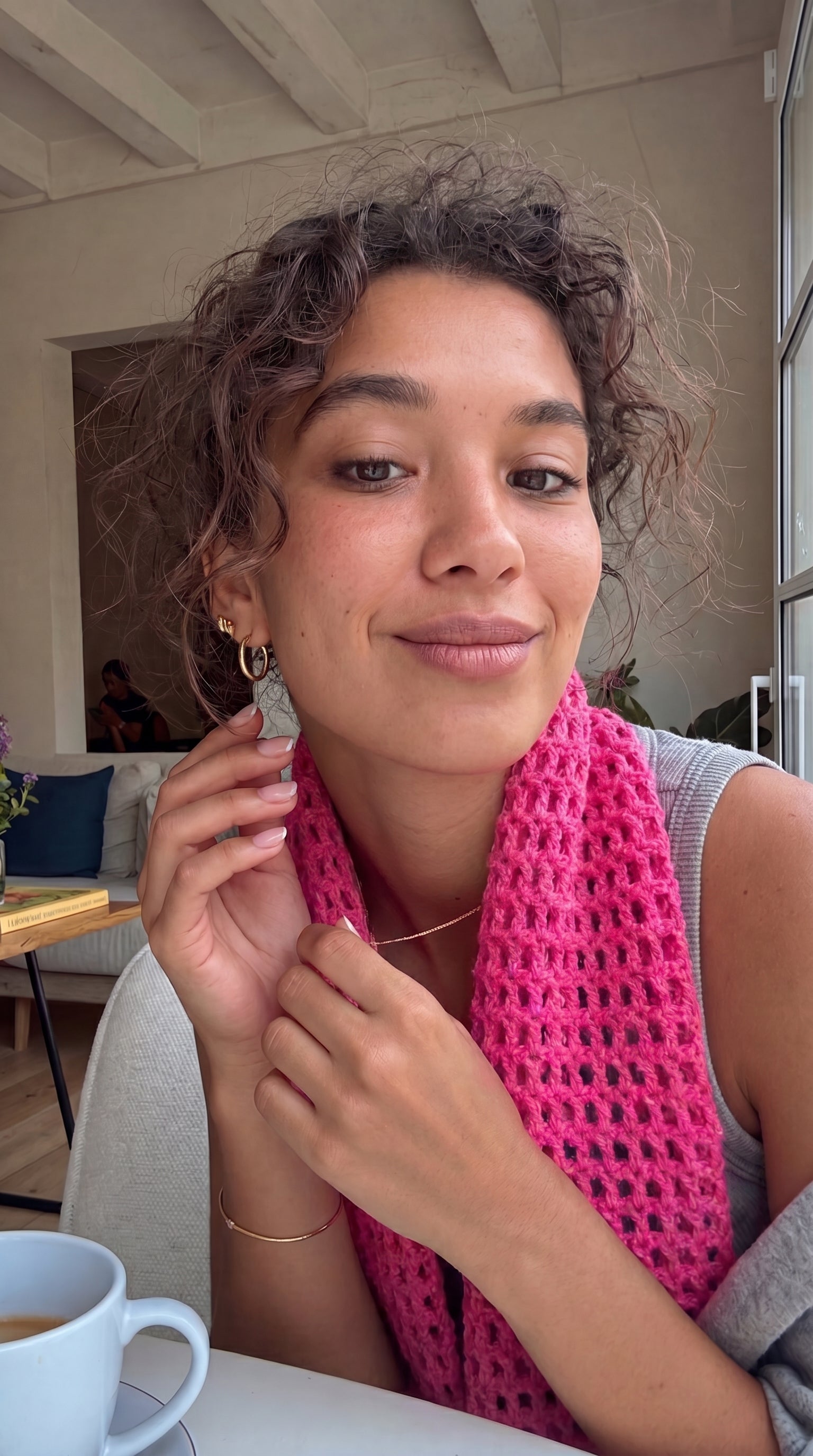 Artisan Scarf Hot Pink—JJ's Stitch
