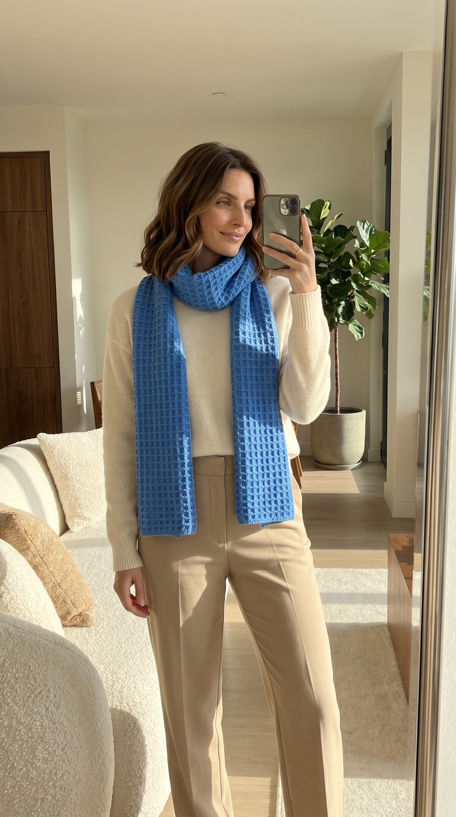 Artisan Scarf in Savoy Blue—JJ’s Stitch