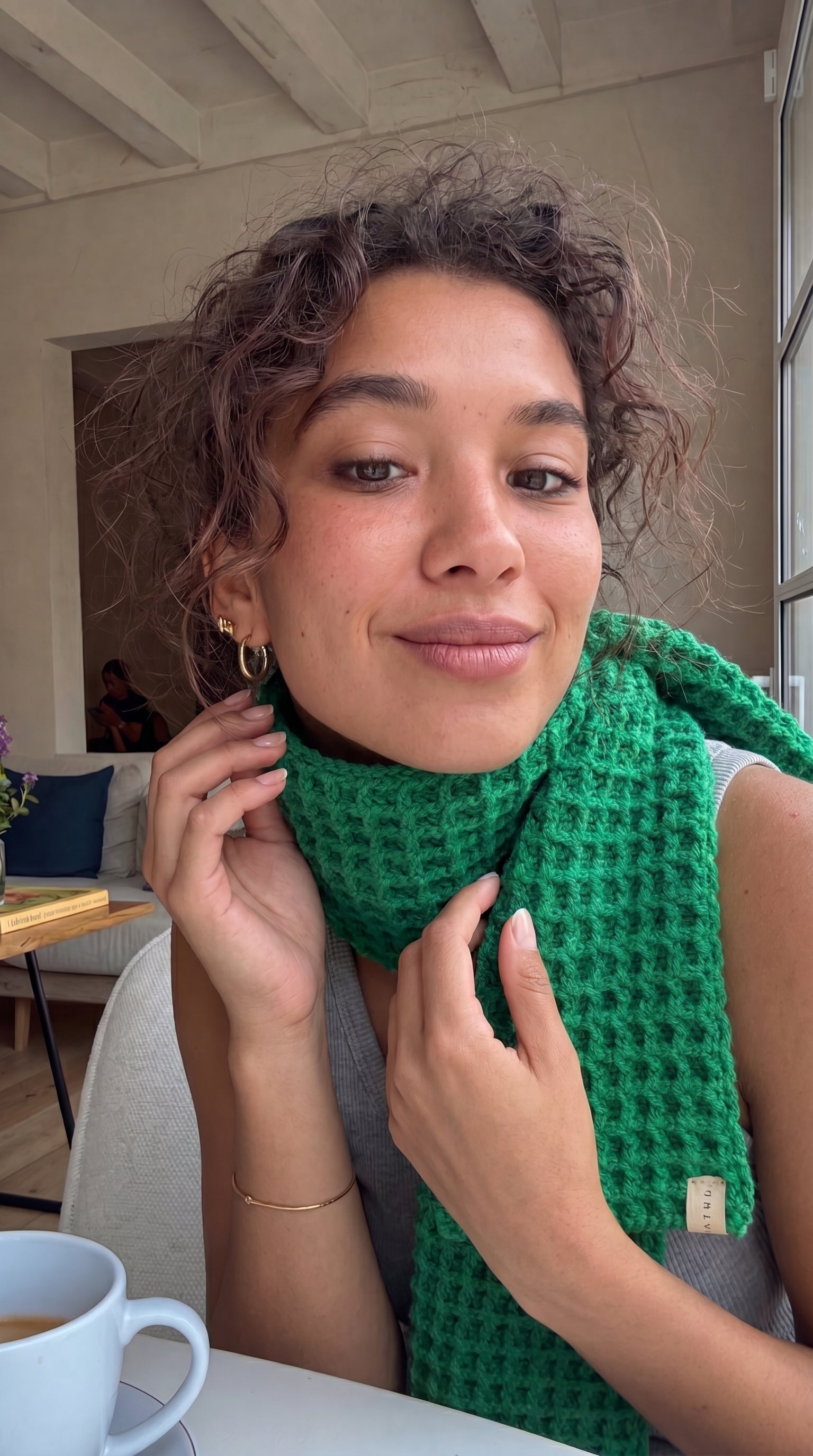 Artisan Scarf Scarf in Green—JJ’s Stitch