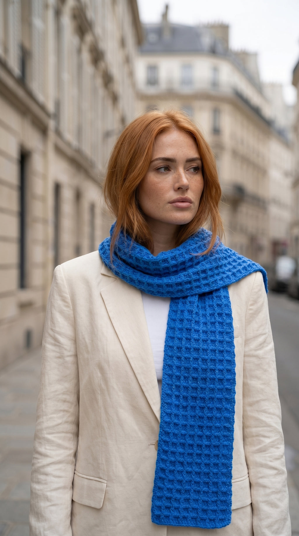 Artisan Scarf in Savoy Blue—JJ’s Stitch