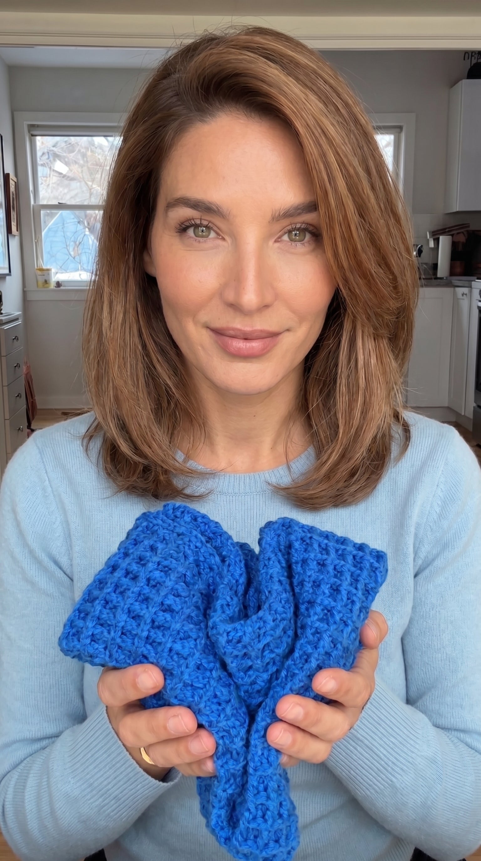 Artisan Scarf in Savoy Blue—JJ’s Stitch