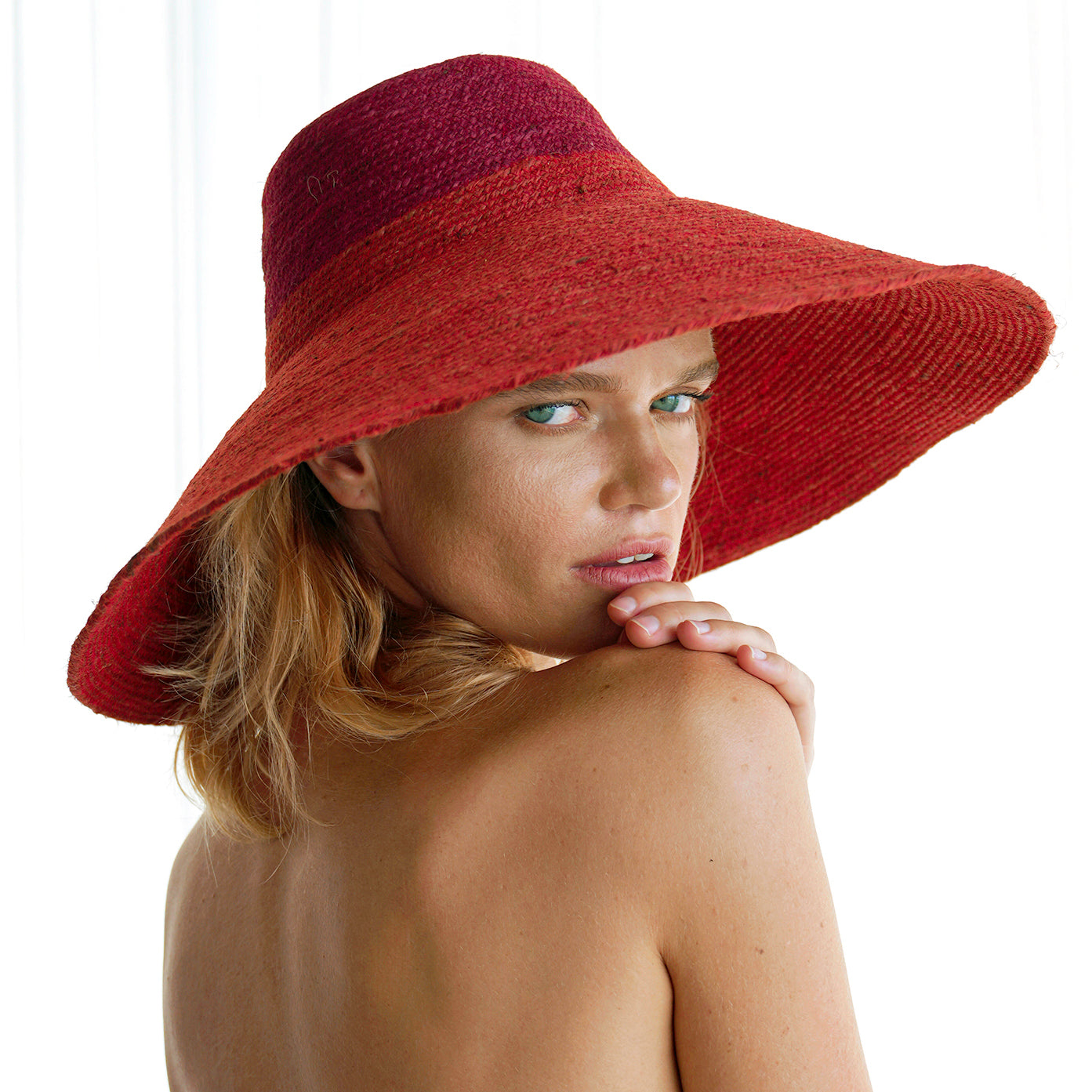 The Riri Duo Jute Straw Hat