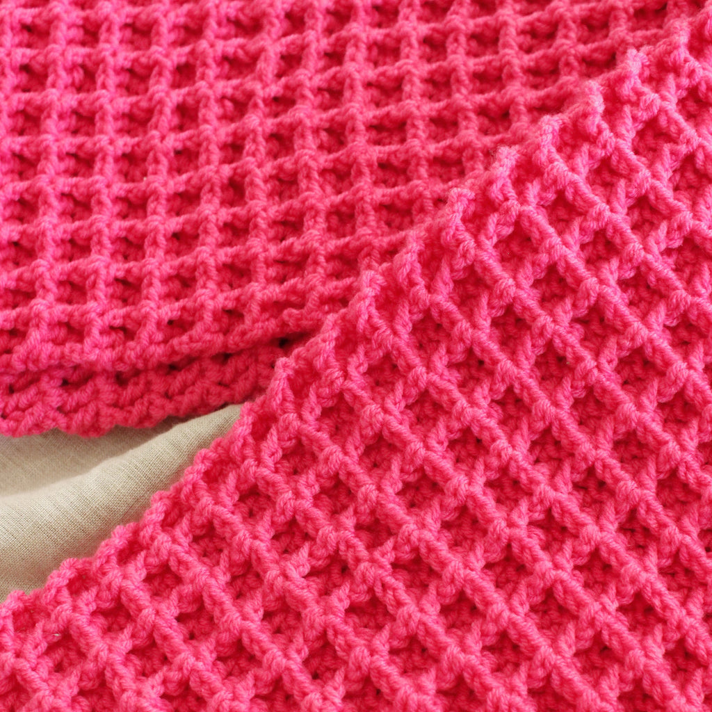 Artisan Scarf Hot Pink—JJ’s Stitch