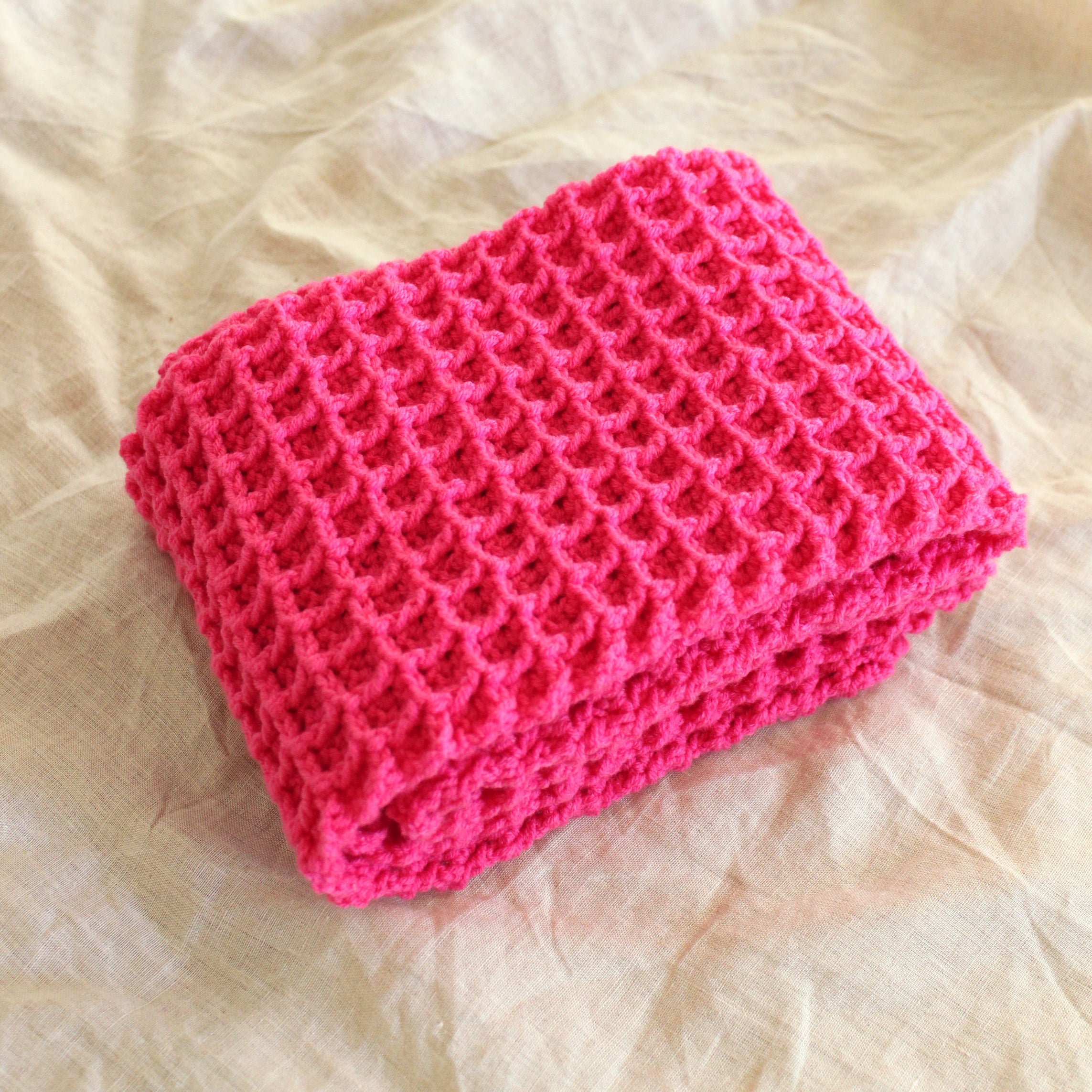 Artisan Scarf Hot Pink—JJ’s Stitch