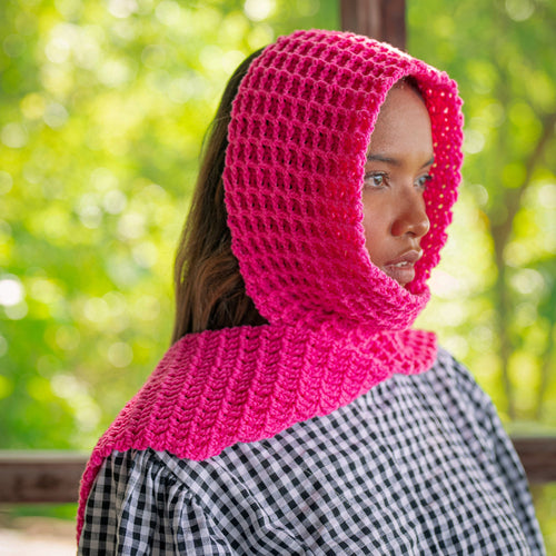 Artisan Scarf Hot Pink—JJ’s Stitch