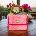 JJ’sStitch-Airmail Mini Crotchet Handbag